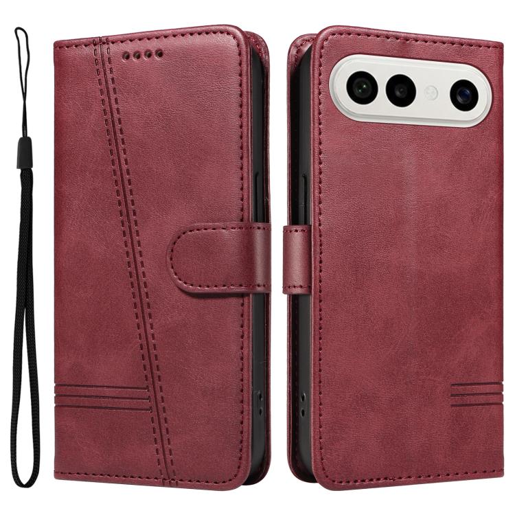 For vivo S50 Pro mini 5G T-type Stitch Leather Phone Case
