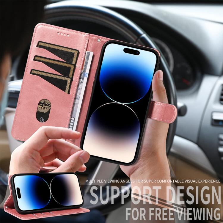 For vivo V70 FE 5G T-type Stitch Leather Phone Case