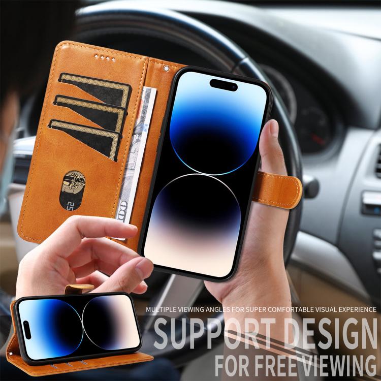 For vivo V70 FE 5G T-type Stitch Leather Phone Case