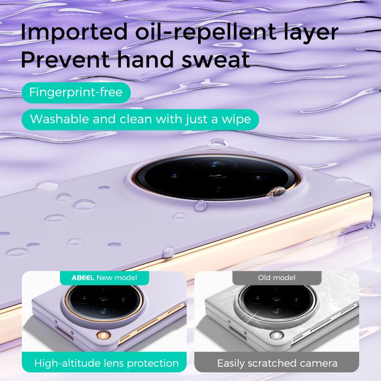 For OPPO Find N6 5G ABEEL Skin Feel Shockproof PC Phone Case