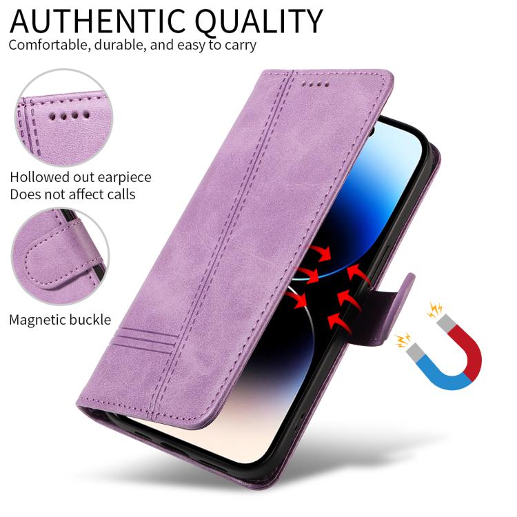 For Redmi Turbo 5 5G / Poco X8 Pro 5G T-type Stitch Leather Phone Case