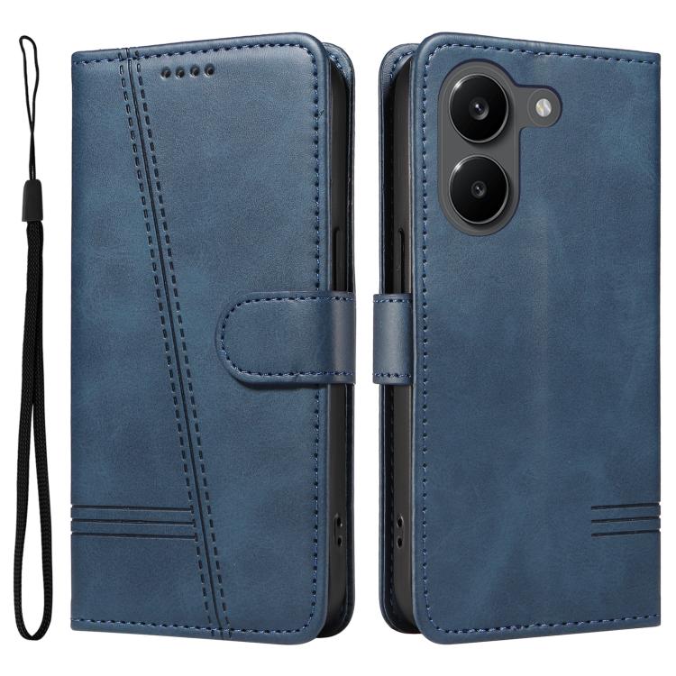 For Redmi Turbo 5 5G / Poco X8 Pro 5G T-type Stitch Leather Phone Case