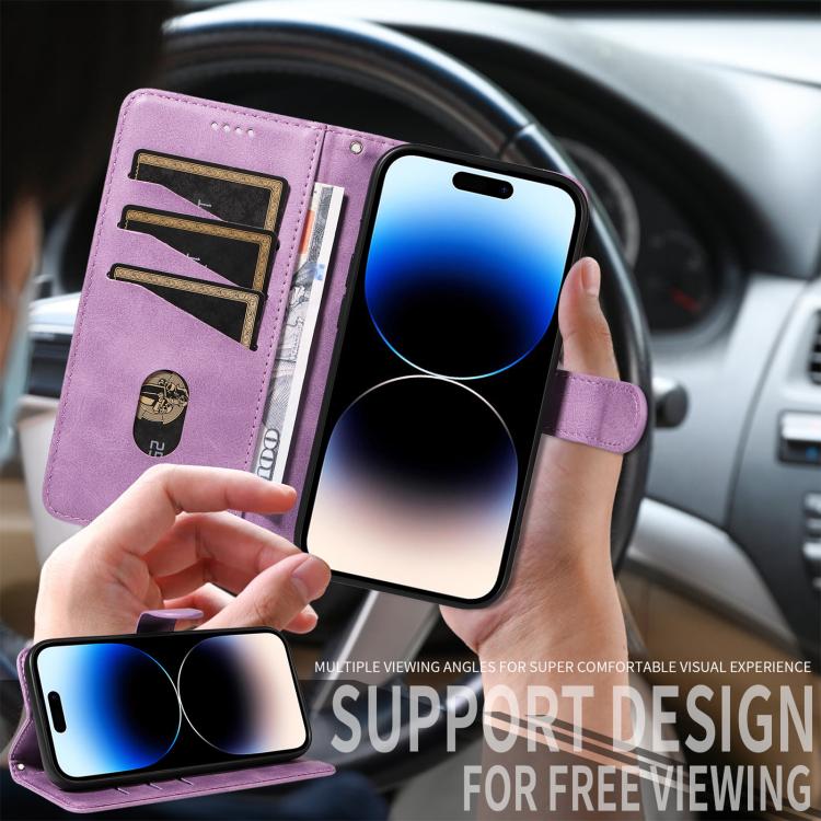 For Redmi Turbo 5 Max 5G T-type Stitch Leather Phone Case