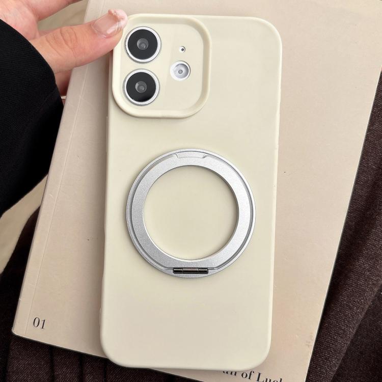 For iPhone 11 Stress Relief Holder Magnetic Fine Hole Silicone Phone Case