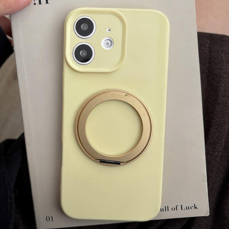 For iPhone 11 Stress Relief Holder Magnetic Fine Hole Silicone Phone Case