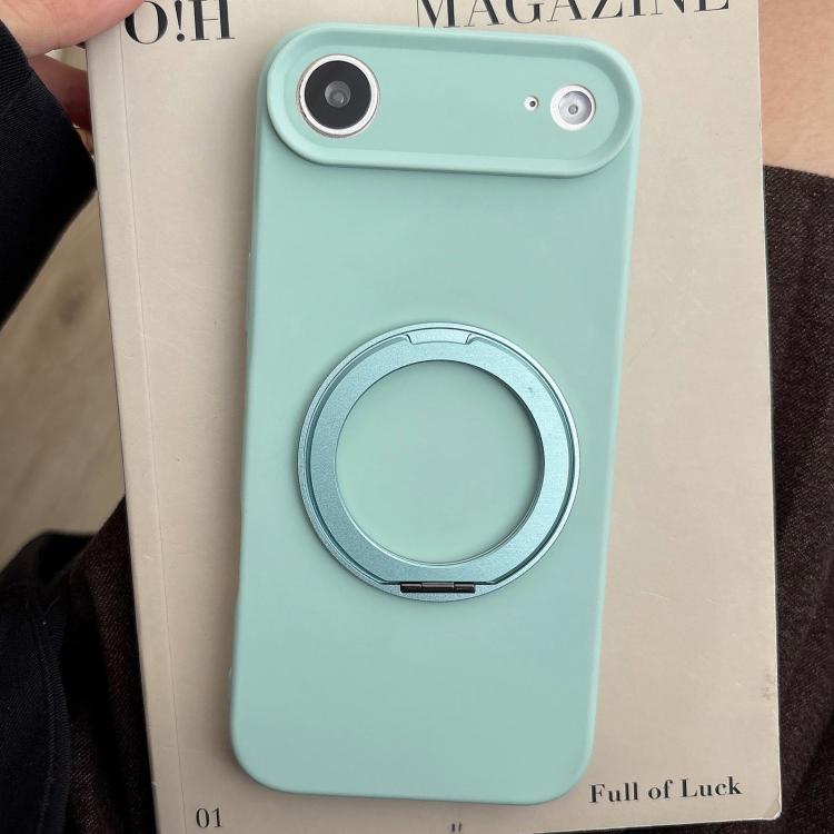 For iPhone Air Stress Relief Holder Magnetic Fine Hole Silicone Phone Case