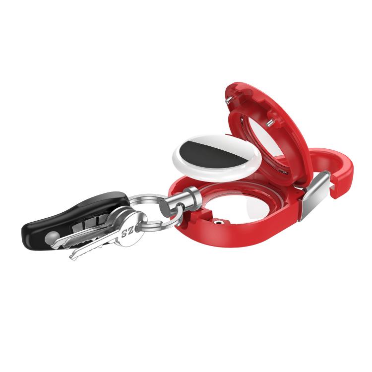 For AirTag 2nd Gen / 1st Gen XDcase Outdoor Carabiner Keychain Waterproof Protective Case
