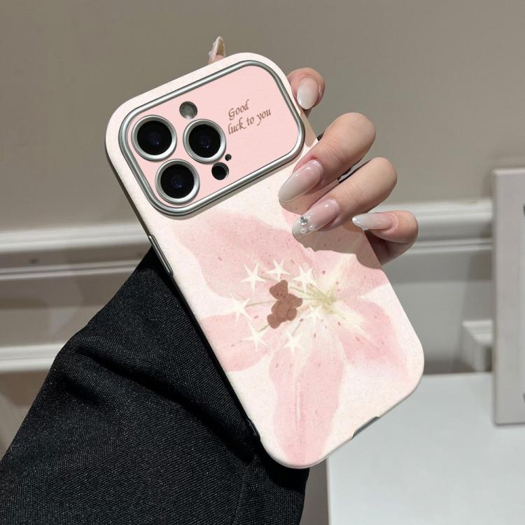 For iPhone 14 Pro Rounded Edge Large Window Silicone Phone Case