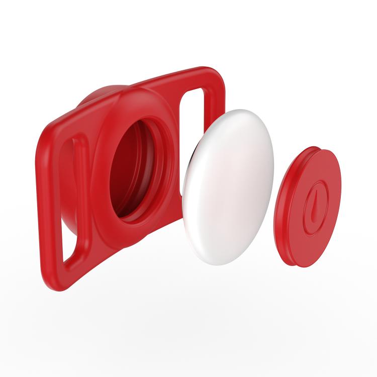 For AirTag 2nd Gen / 1st Gen XDcase Pet Collar Design Waterproof Silicone Protective Case