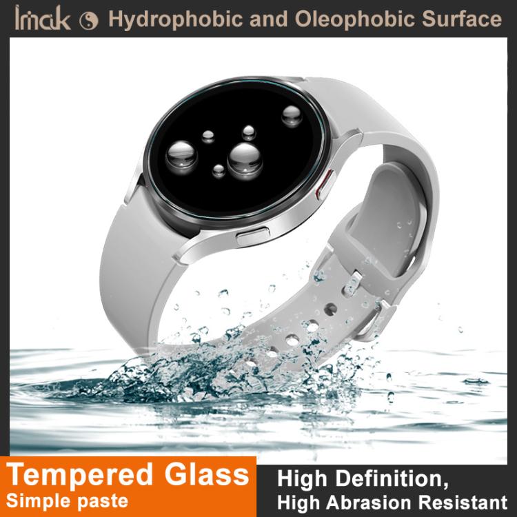 For OPPO Watch X3 Mini High Gloss Gold IMAK Tempered Glass Watch Protective Film