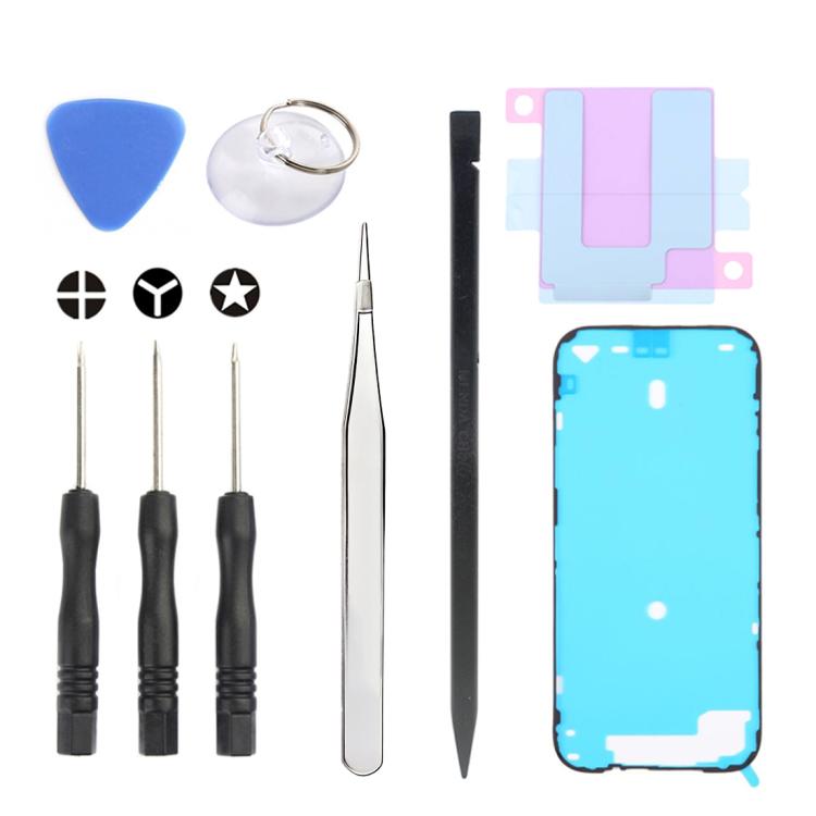 For iPhone 17 Pro JIAFA JF-8162 9 in 1 Battery Adhesive + Waterproof Adhesive + Repair Tool Set