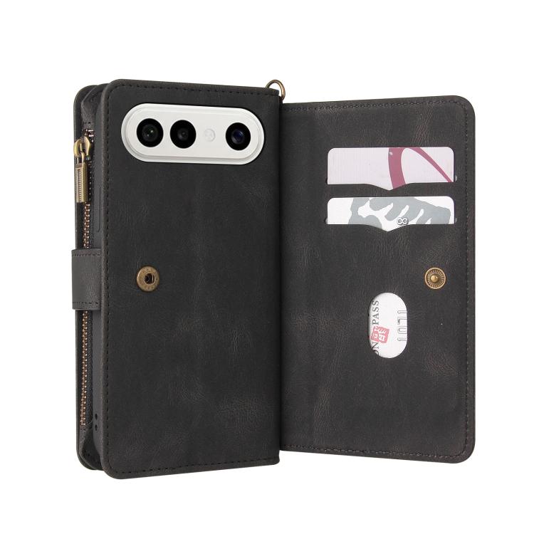 For vivo S50 Pro mini Skin Feel Multi Card Slots Zipper Wallet Leather Phone Case