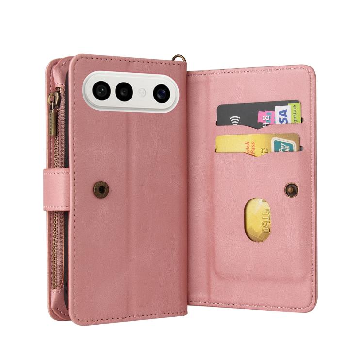 For vivo S50 Pro mini Skin Feel Multi Card Slots Zipper Wallet Leather Phone Case