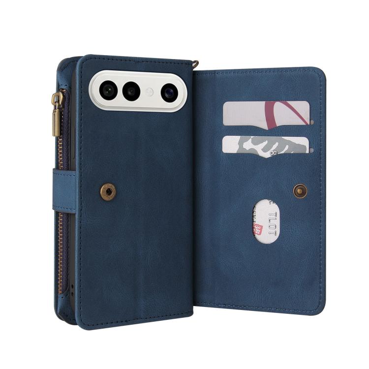 For vivo S50 Pro mini Skin Feel Multi Card Slots Zipper Wallet Leather Phone Case