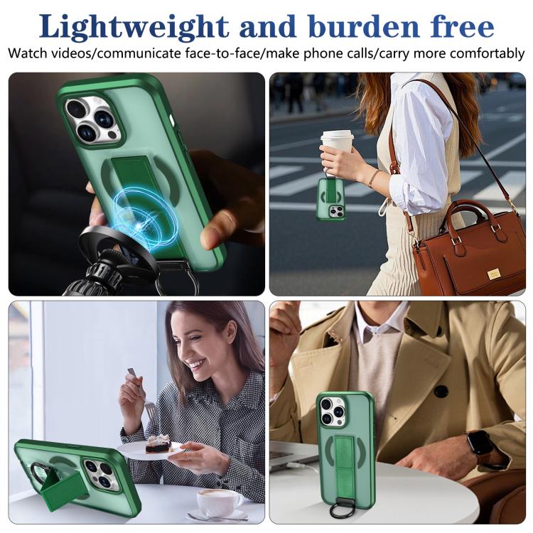 For iPhone 13 Pro Skin-Friendly D-Ring Holder Magnetic Shockproof Phone Case