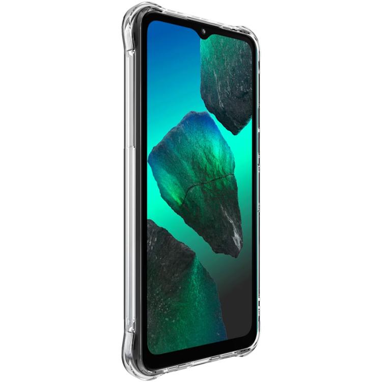 For HMD Key 4G/Aura2/Arc 4G imak Magnetic Shockproof Airbag TPU Phone Case - Transparent
