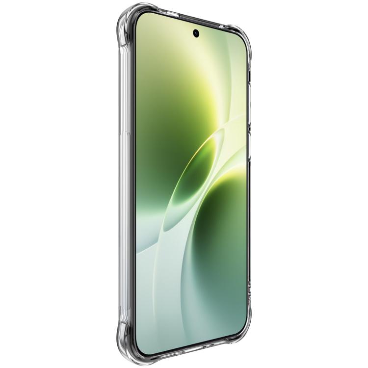 For vivo X300s imak Magnetic Shockproof Airbag TPU Phone Case - Transparent