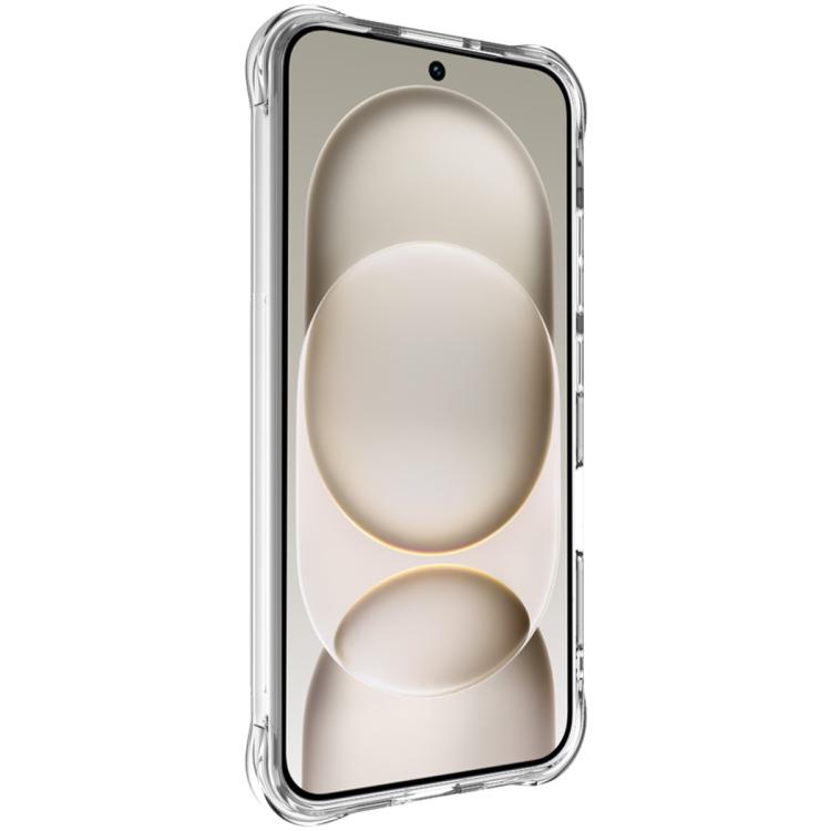 For Honor Magic8 Pro Air 5G imak Magnetic Shockproof Airbag TPU Phone Case - Transparent