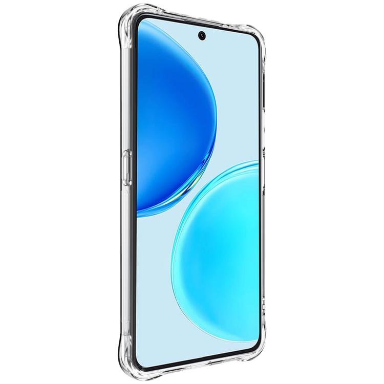For Honor X8d 4G imak Magnetic Shockproof Airbag TPU Phone Case - Transparent