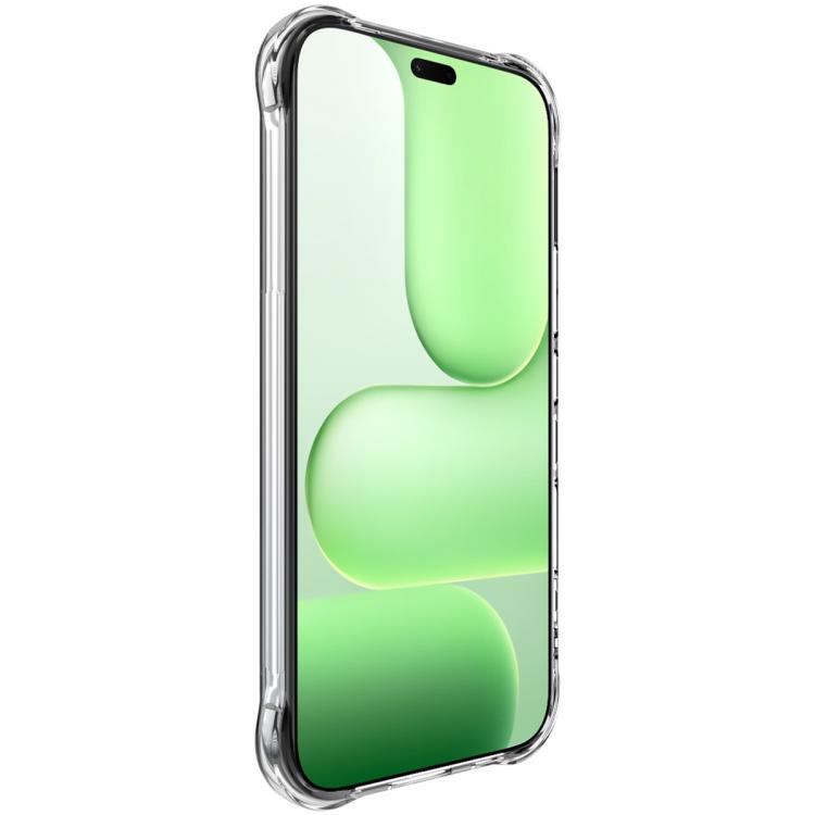 For Honor 600 Lite Global imak Magnetic Shockproof Airbag TPU Phone Case - Transparent