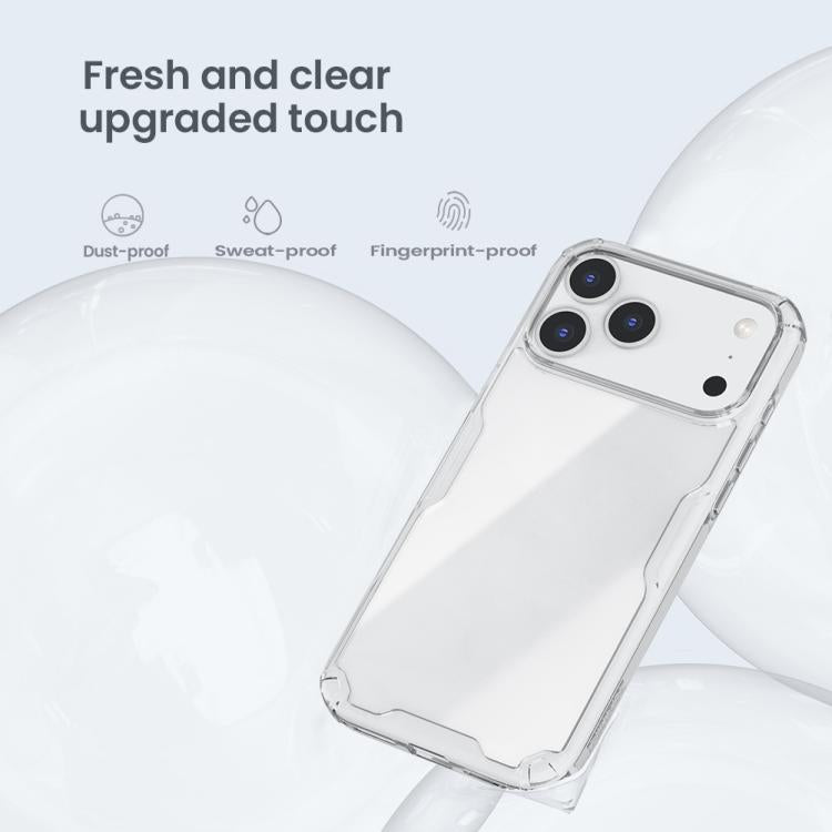 For iPhone 17 Pro Max NILLKIN Ultra Clear PC + TPU Phone Case