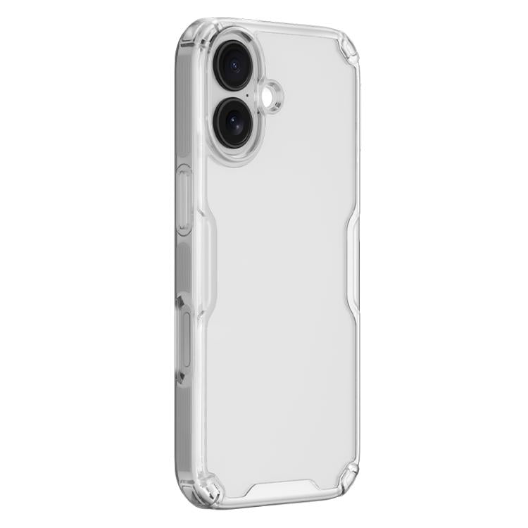 For iPhone 17 NILLKIN Ultra Clear PC + TPU Phone Case