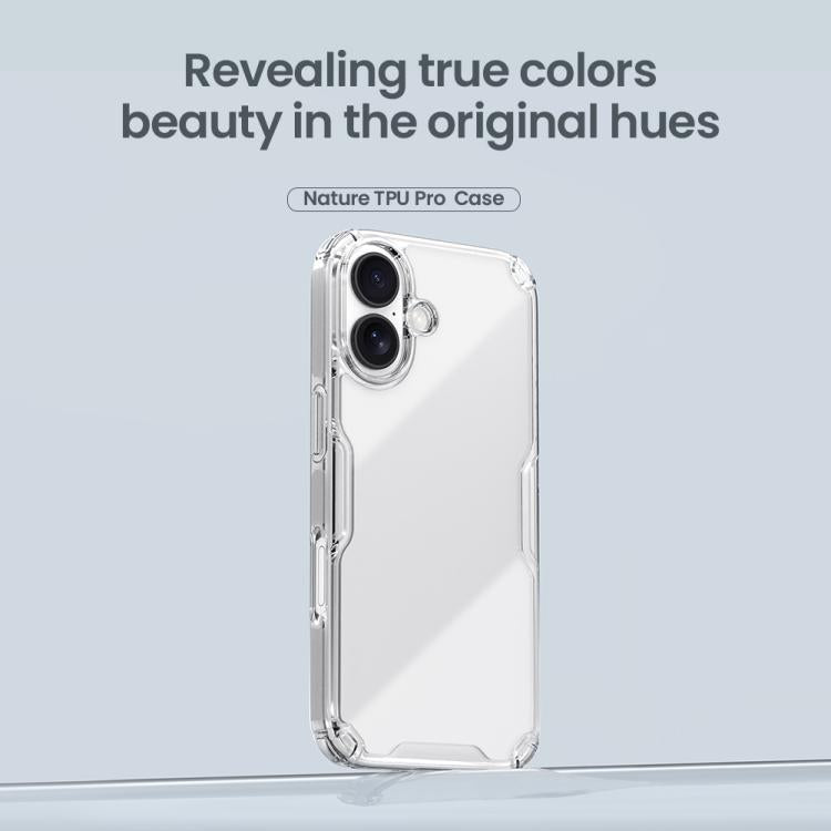 For iPhone 17 NILLKIN Ultra Clear PC + TPU Phone Case