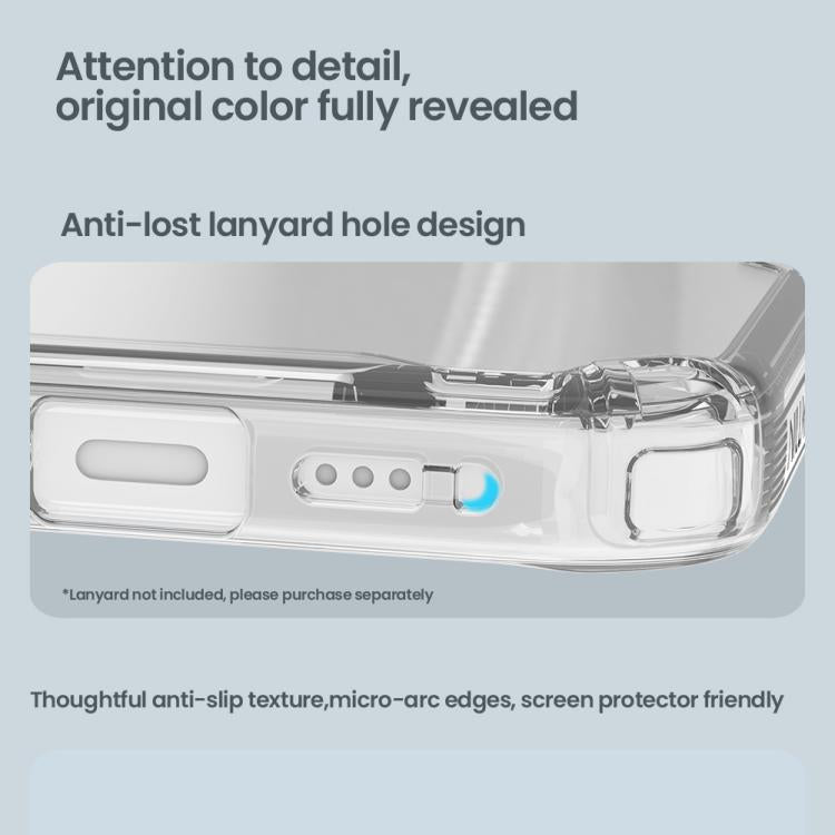 For iPhone 17 NILLKIN Ultra Clear PC + TPU Phone Case