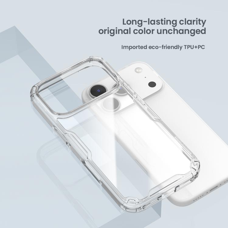 For iPhone Air NILLKIN Ultra Clear PC + TPU Phone Case