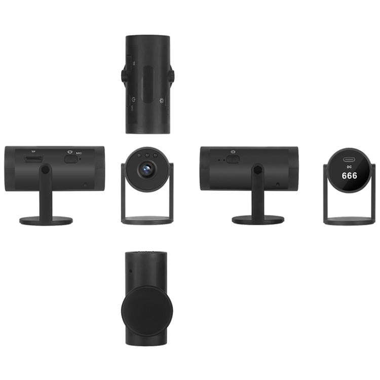 M10 0.3MP WiFi Wireless Remote Monitoring Camera for Home Pets & Kids - Black