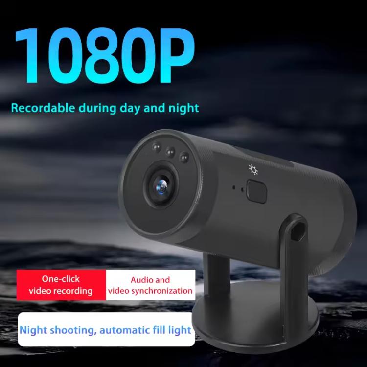 M10 0.3MP WiFi Wireless Remote Monitoring Camera for Home Pets & Kids - Black