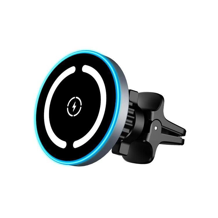 JLM-101 Qi 15W Magnetic Car Wireless Charger Phone Holder with Cable