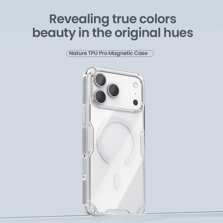 For iPhone 17 Pro Max NILLKIN Ultra Clear Magsafe PC + TPU Phone Case