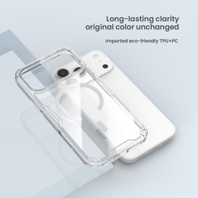 For iPhone 17 Pro Max NILLKIN Ultra Clear Magsafe PC + TPU Phone Case