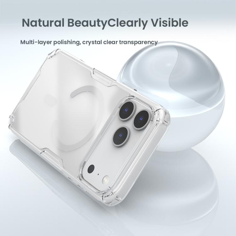 For iPhone 17 Pro Max NILLKIN Ultra Clear Magsafe PC + TPU Phone Case
