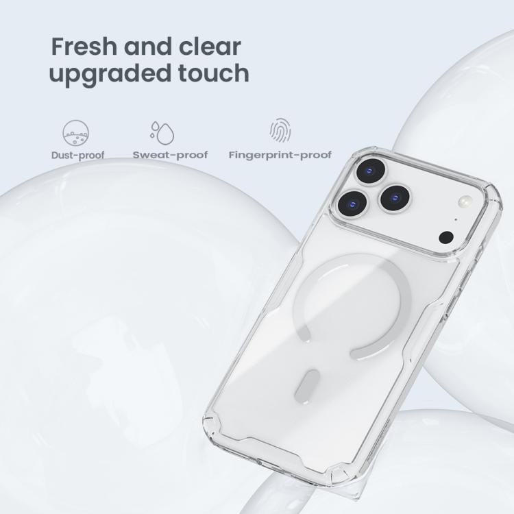 For iPhone 17 Pro Max NILLKIN Ultra Clear Magsafe PC + TPU Phone Case