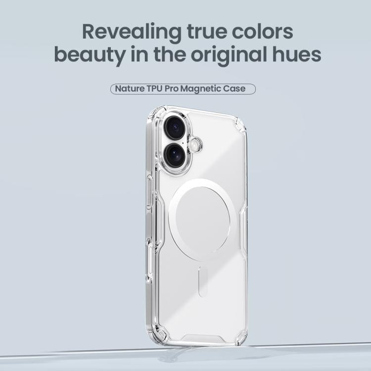 For iPhone 17 NILLKIN Ultra Clear Magsafe PC + TPU Phone Case