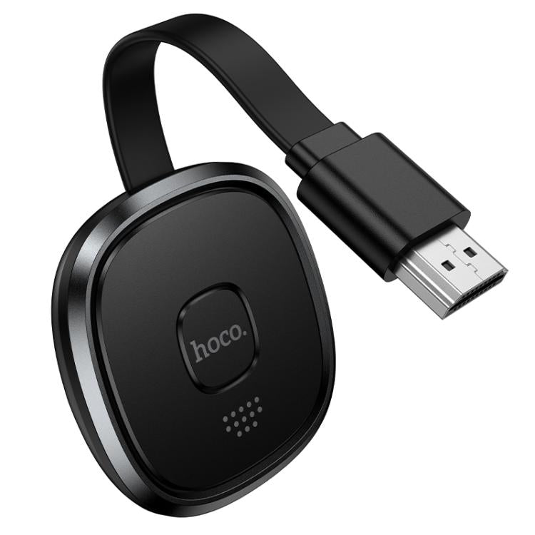 hoco UA45 HDTV to Type-C 2.4G / 5G Dual-Antenna Wireless Screen Display Adapter - Black