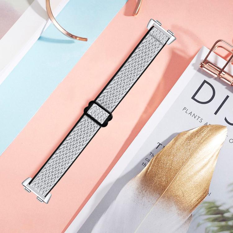 For Huawei Band 11 / Band 11 Pro Buckle Wave Braided Nylon Watch Band