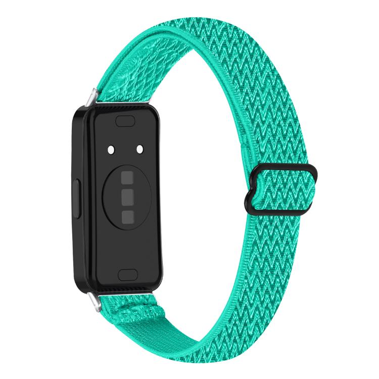 For Huawei Band 11 / Band 11 Pro Buckle Wave Braided Nylon Watch Band