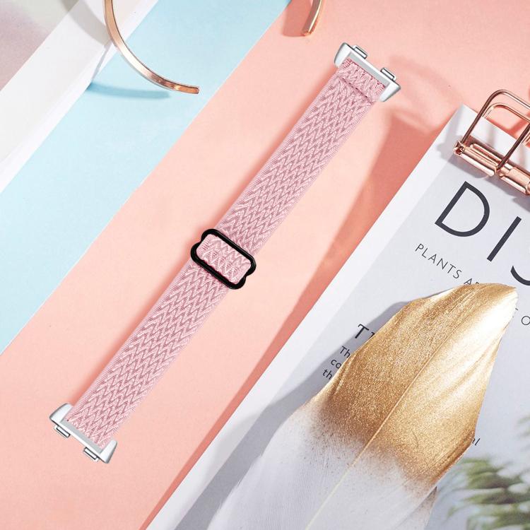 For Huawei Band 11 / Band 11 Pro Buckle Wave Braided Nylon Watch Band