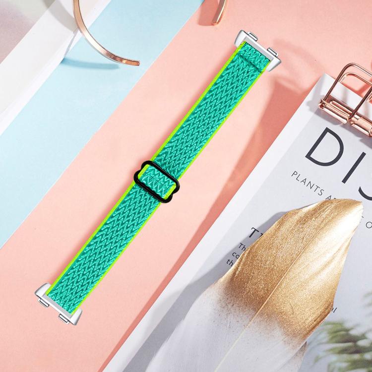For Huawei Band 11 / Band 11 Pro Buckle Wave Braided Nylon Watch Band