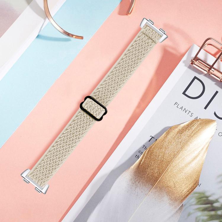 For Huawei Band 11 / Band 11 Pro Buckle Wave Braided Nylon Watch Band