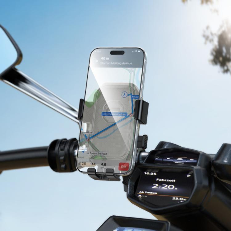 Borofone BH141 Camino Riding Phone Holder - Black