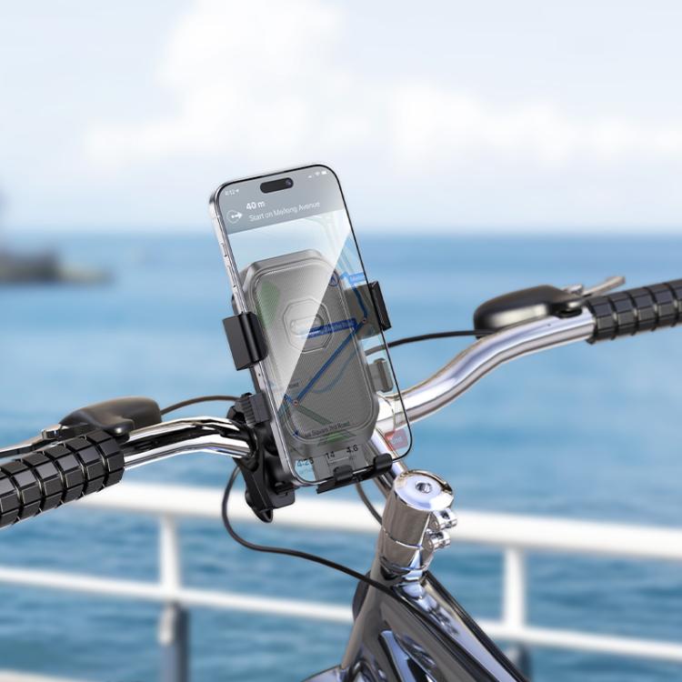Borofone BH141 Camino Riding Phone Holder - Black