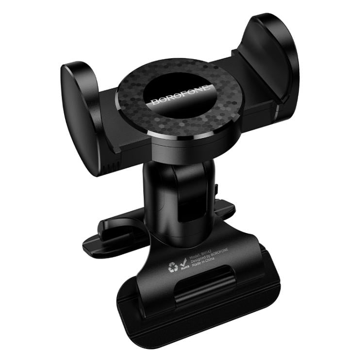 Borofone BH142 Pull Clip Car Center Console Phone Holder - Black