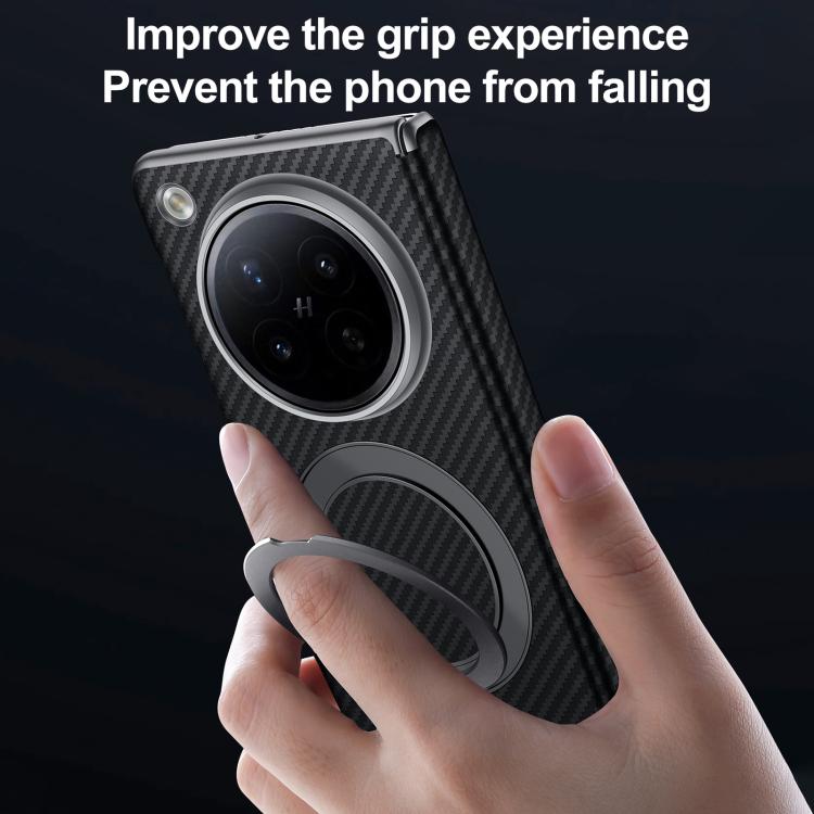 For OPPO Find N6 5G SULADA Kevlar Texture MagSafe Magnetic Holder Phone Case
