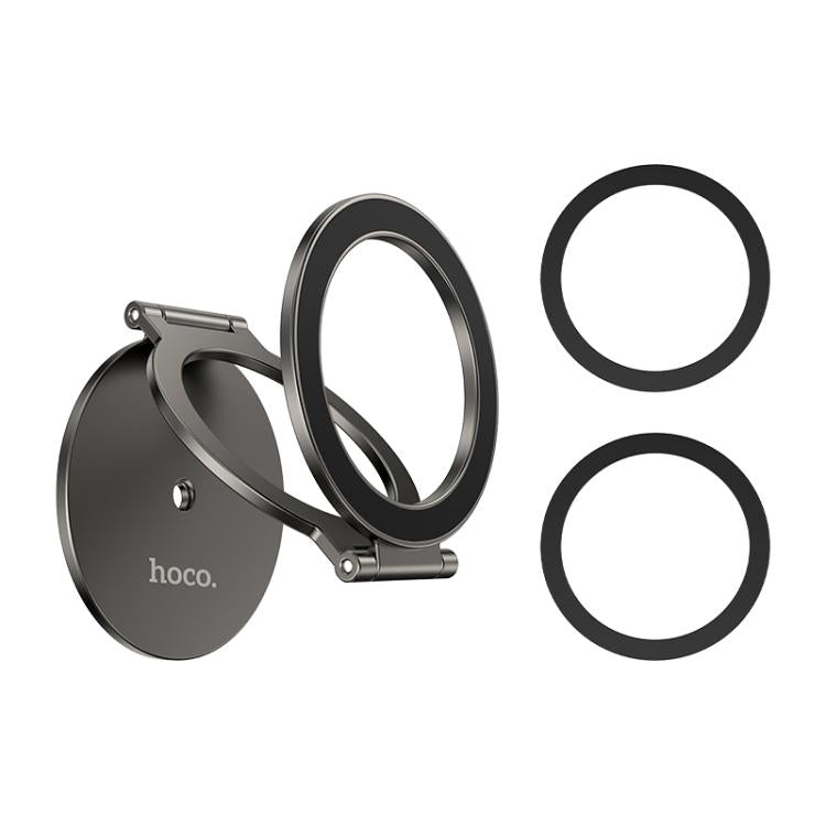 hoco H102 Whale Ring Magnetic Multi-scene Phone Holder - Gunmetal