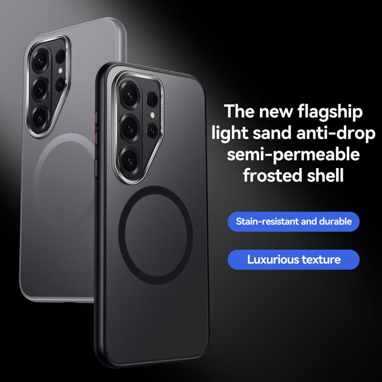 For Samsung Galaxy S26 Ultra 5G SULADA Light Sand MagSafe Magnetic PC Hybrid TPU Phone Case