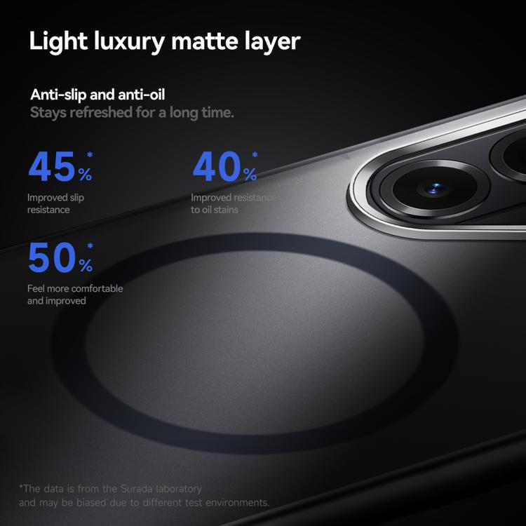 For Samsung Galaxy S26 Ultra 5G SULADA Light Sand MagSafe Magnetic PC Hybrid TPU Phone Case